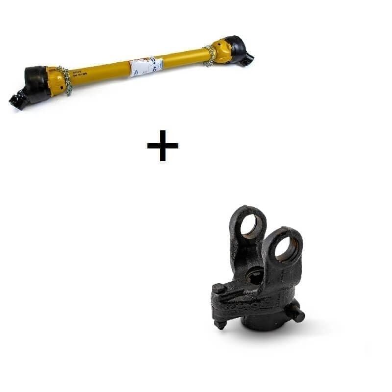 Kraftaxel 1200 mm | Kategori 4 | Med extrautrustning