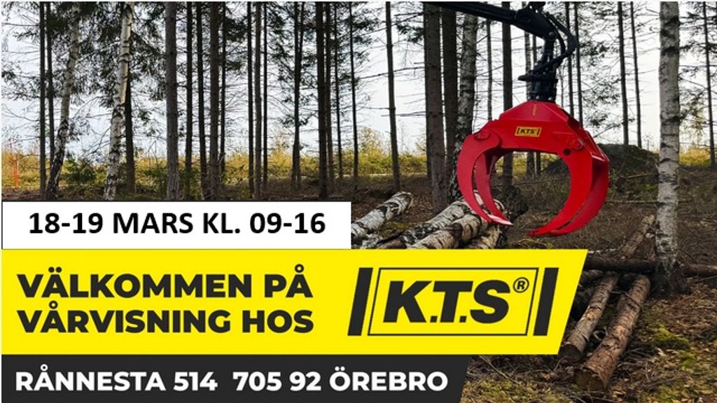 Välkommen på vårvisning i Örebro 18-19 mars!