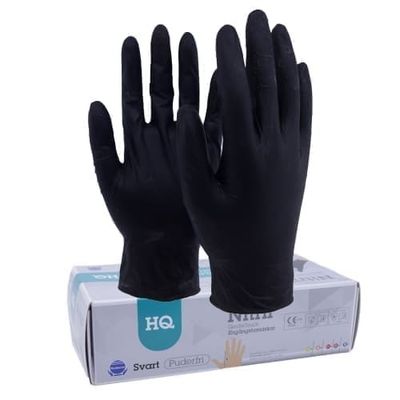 Soft Touch Engångshandske RX-60BLK Gentle Touch Black - Storlek XXL