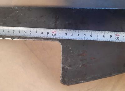 Svetsfäste Stora BM, helskuret (från pallgaffeltillverkning)