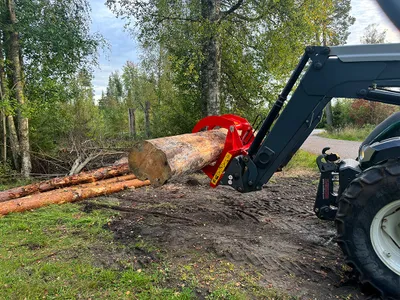 KTS Klo 640 | Timmergrip för frontlastare