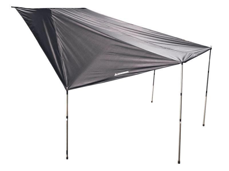 Katto Tarp Alvar/Tjelvar – slitstark skyddsduk i svart