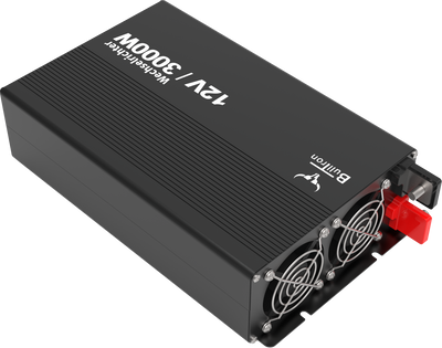 Växelriktare 12v/230 | 3000W med display och fjärrkontroll