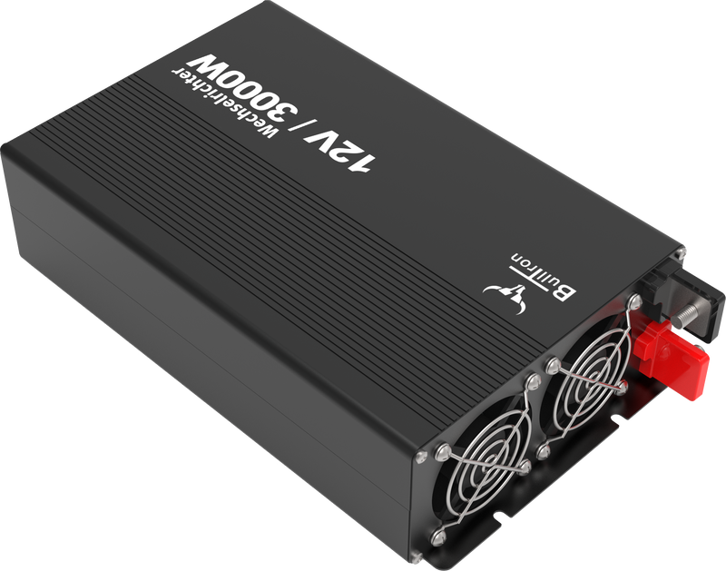 Växelriktare 12v/230 | 3000W med display och fjärrkontroll