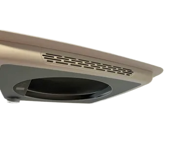 Täckram 505 × 505 × 3 mm – professionellt avslut runt Super Fan