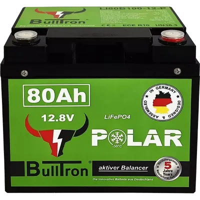 80Ah LiFePO4 Batteri med Smart BMS