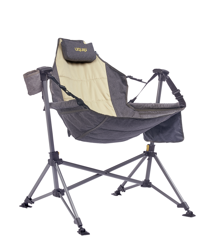 Rocky 2.0 Campingstol | Gungstol med Stålram & Justerbar Lutning 120 kg