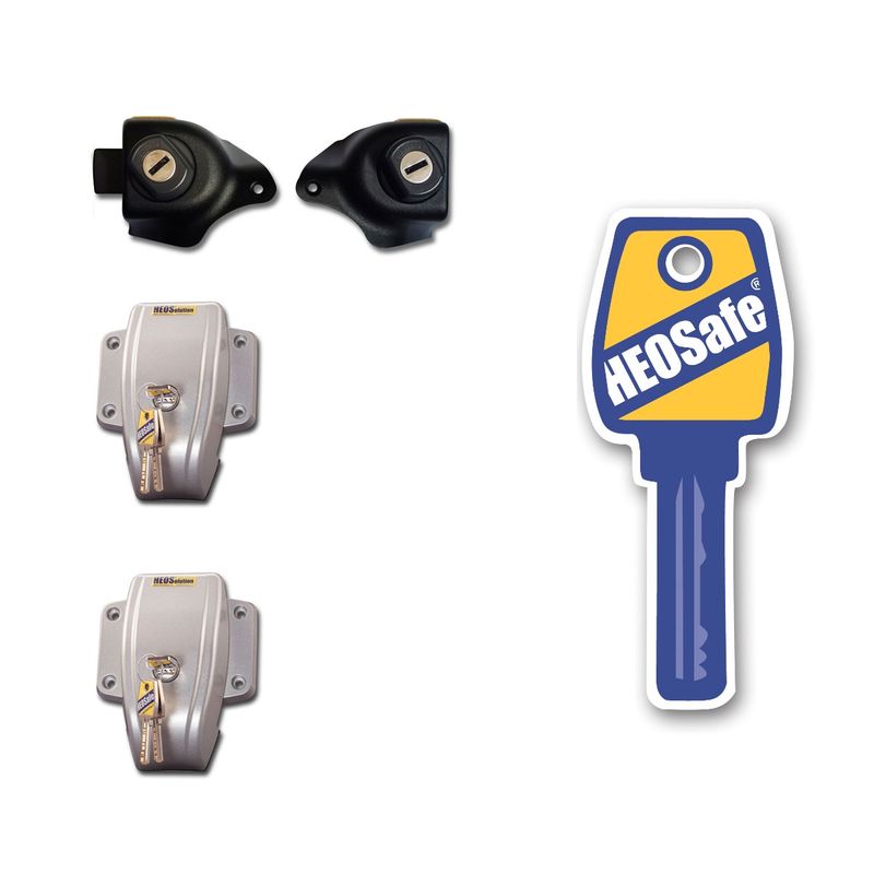 HEOSafe säkerhetspaket  | Låssystem för Ducato, Boxer, Jumper 2006–2021