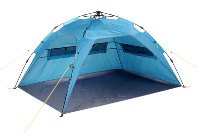 Buzzy beach shelter – snabbt uppsatt & UPF 50+