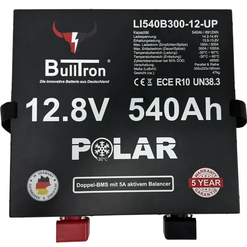 540Ah BullTron Polar LiFePO4