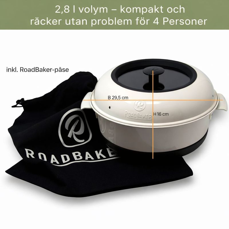 RoadBaker Deluxe set – mobil bakugn med tillbehör