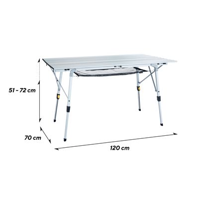 Variety L bord – höjdjusterbart aluminiumbord 30 kg
