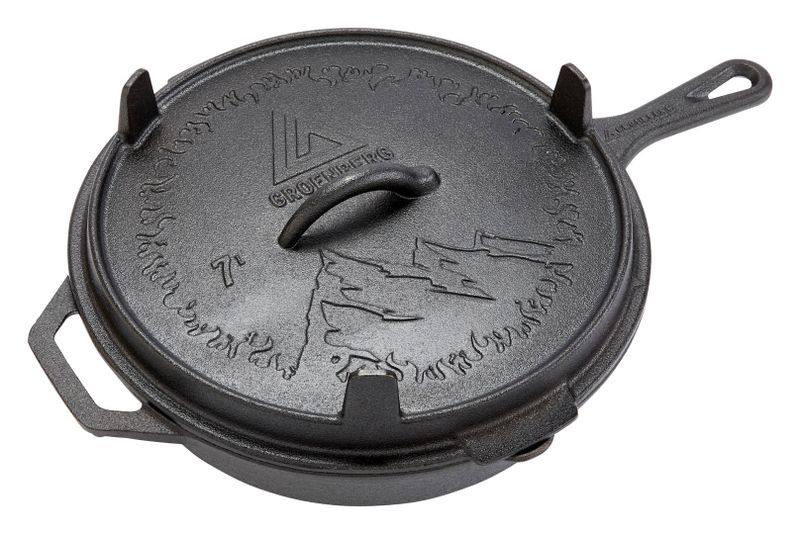Hekla stekpanna 30 cm – slitstark aluminium med 3 L volym