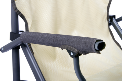 Roxy hopfällbar stol – robust, kapsylöppnare & 120 kg