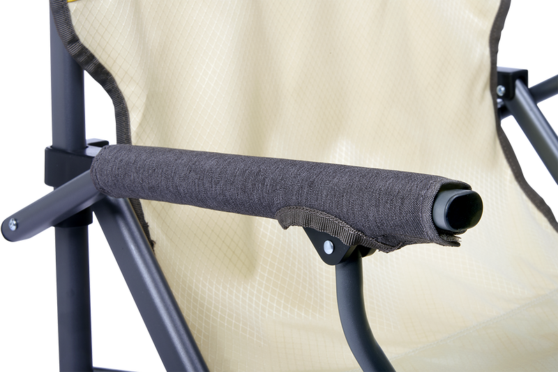 Roxy hopfällbar stol – robust, kapsylöppnare & 120 kg