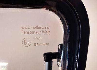 Dubbelglasade Utskjutsfönster för Bågformade Fordon