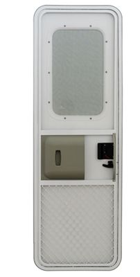 Dörr för husvagn/ husbil - 620x1600 mm | M1-lås & E1-fönster |