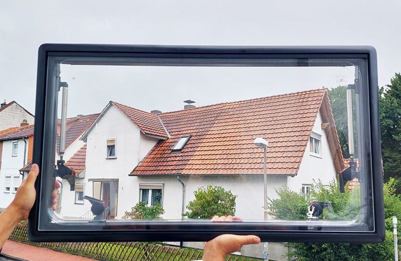 Genomskinliga utskjutbara fönster med persienner – För husbilar och husvagnar