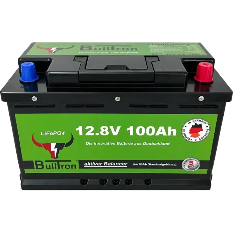 100Ah LiFePO4 12.8V Batteri med Smart BMS