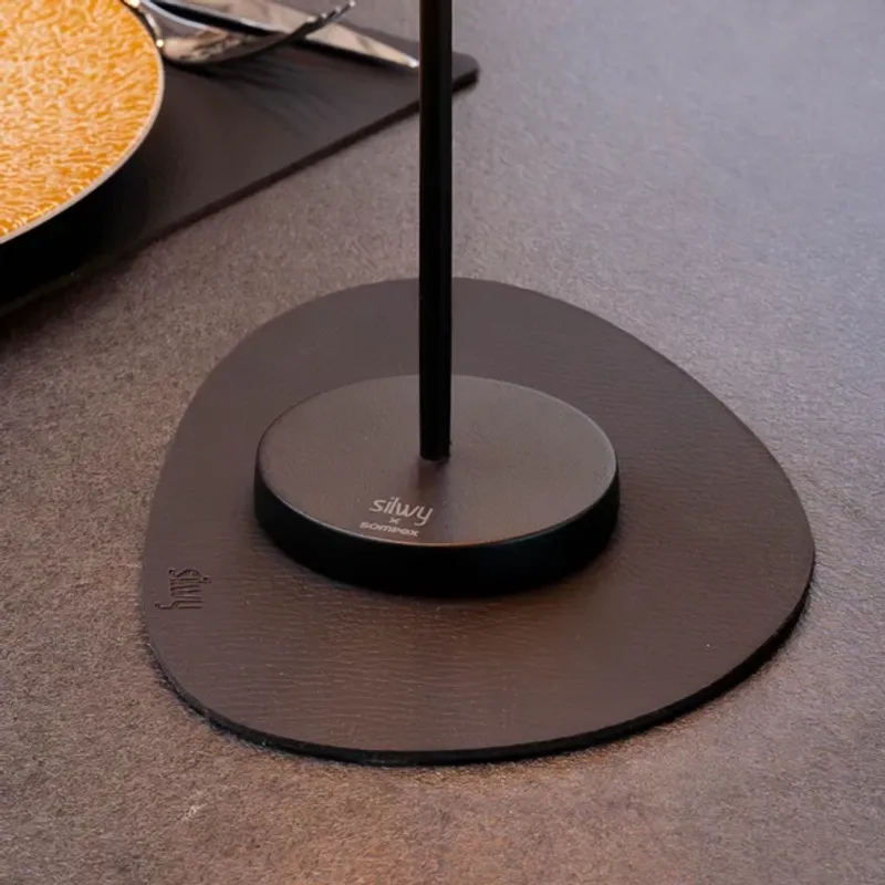 PORTOFINO SVART |magnetisk designlampa med bordstablett och pad