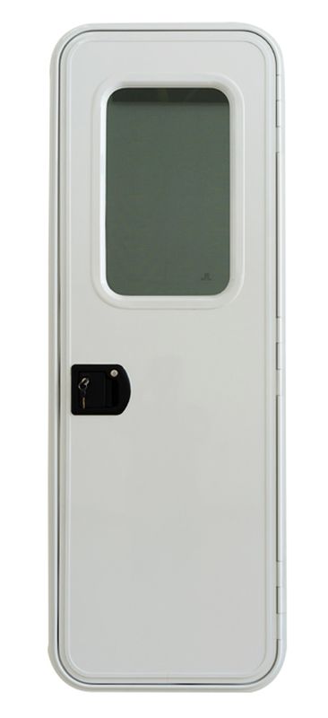 Dörr för husvagn/ husbil - 620x1600 mm | M1-lås & E1-fönster |