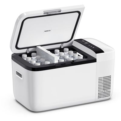 ICECO GO20 Dual Zone 20L kompressorkylbox vit