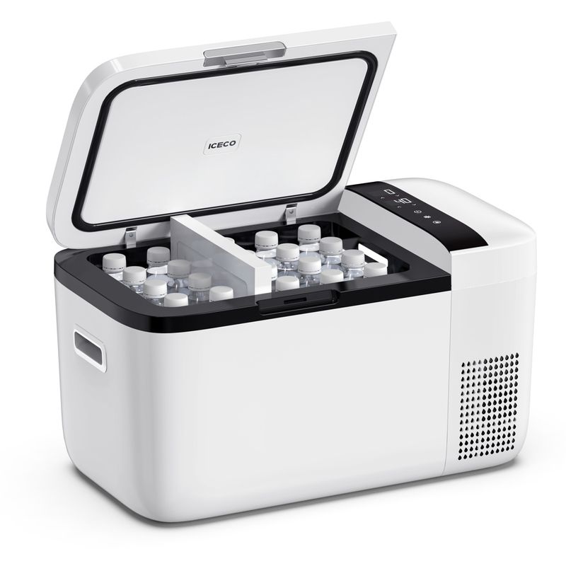 ICECO GO20 Dual Zone 20L kompressorkylbox vit