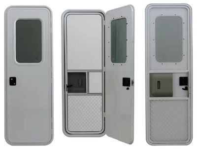 Dörr för husvagn/ husbil - 620x1600 mm | M1-lås & E1-fönster |