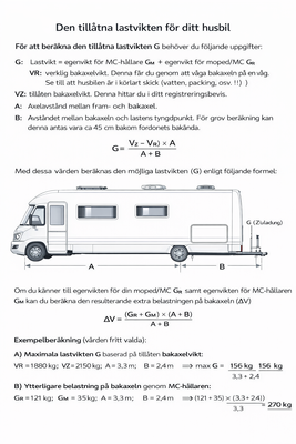 Uni F/A Hopfällbar & Avtagbar Cykelhållare | För husbil