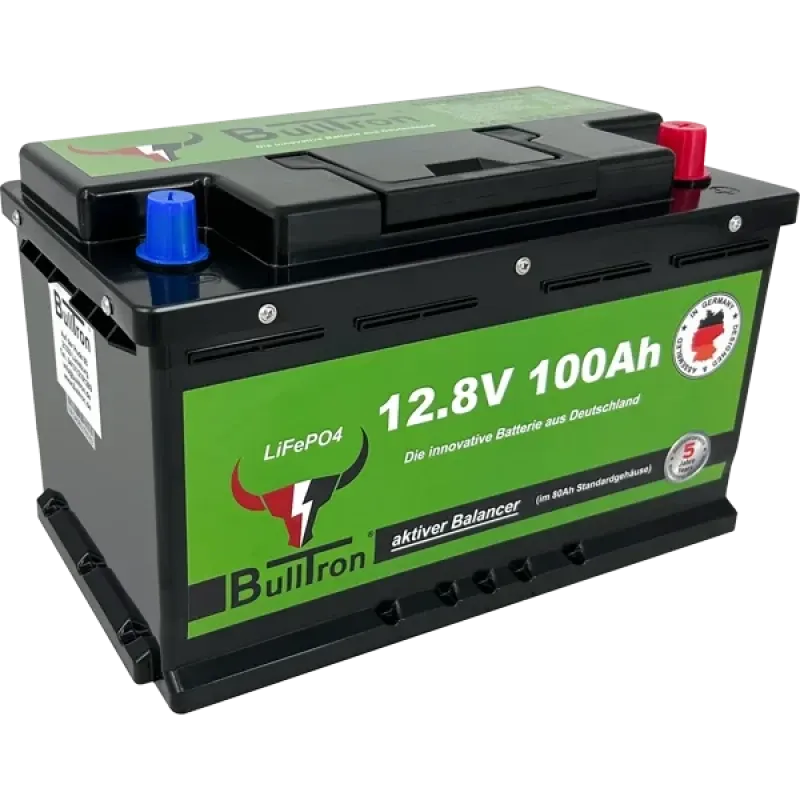100Ah LiFePO4 12.8V Batteri med Smart BMS