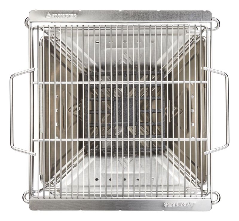 KATLA GRILL MEDIUM – portabel grill & eldstad i rostfritt stål