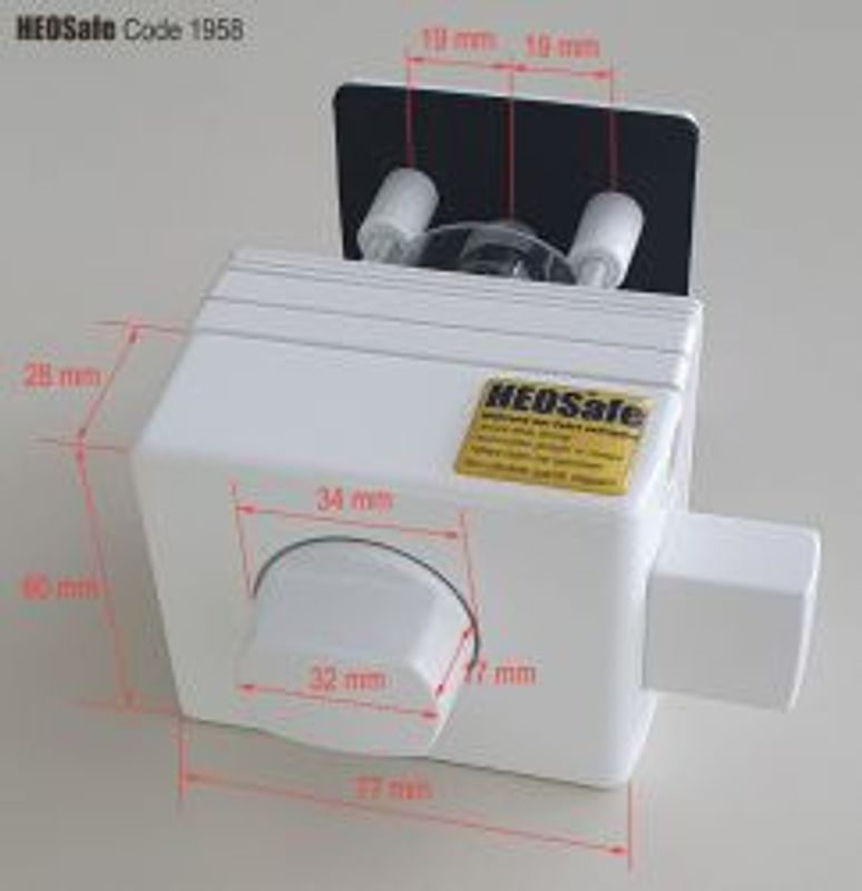 HEOSafe extralås | För ytterluckor, bakre garage och uppbyggda dörrar