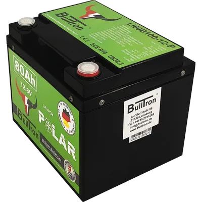 80Ah LiFePO4 Batteri med Smart BMS