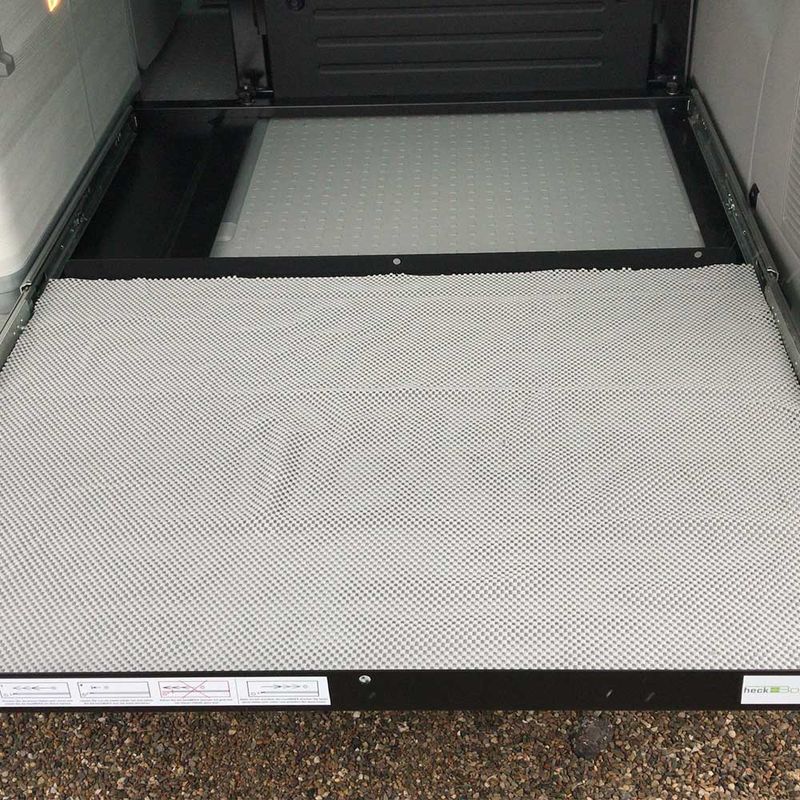 HeckBOXX DIY utdragbar lastplattform för VW Coast/ Ocean/Carlifornia