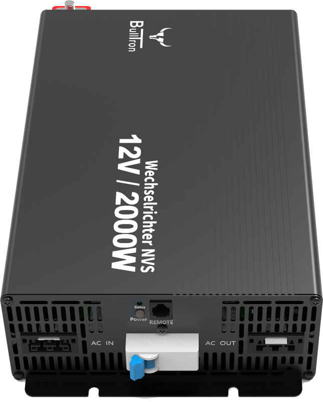 BullTron 2000W Växelriktare NVS 12V/230V