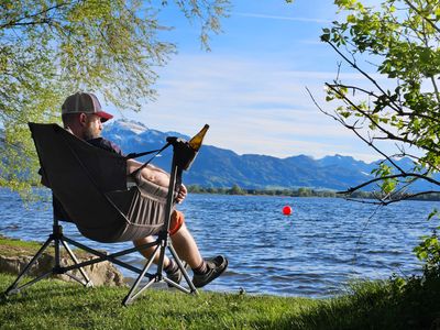 Rocky 2.0 stol – hopfällbar Schaukelfunktion 120 kg