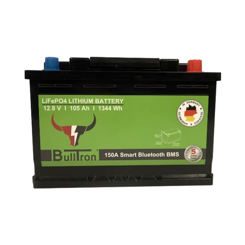 12V 105Ah Polar litiumbatteri med smart BMS