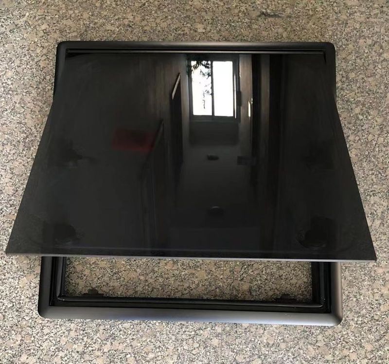 Tonat Öppningsbart Fönster för Välvda Fordon (700x400 mm) |Dubbla Väggar