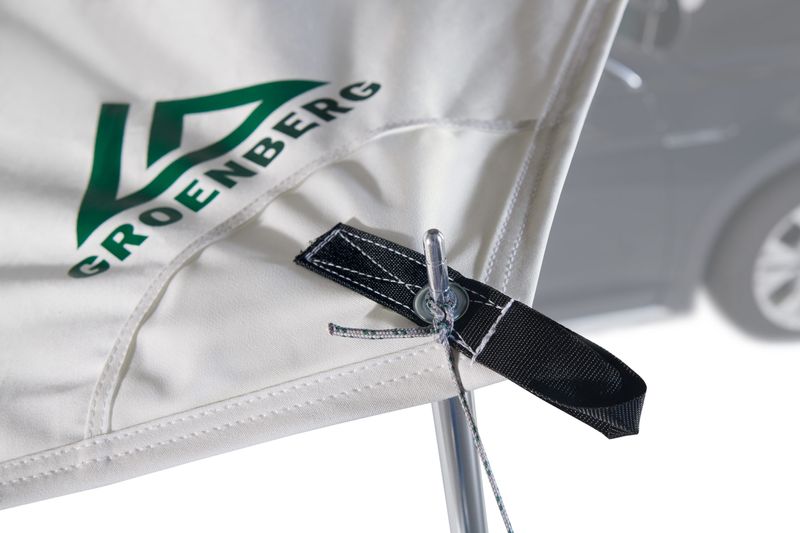 SKYGGE TARP LARGE – 4,5 m bomullstarp med svalkande skugga