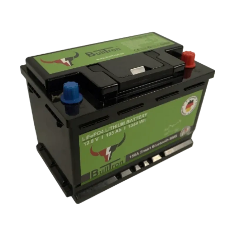 12V 105Ah Polar litiumbatteri med smart BMS