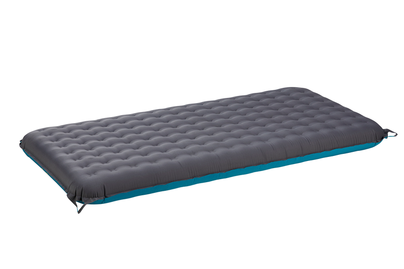 Betty Single XL luftmadrass – 100 × 200 cm, halkfri & bärbar