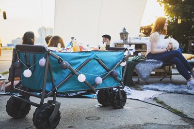 Buddy hopfällbar transportvagn – 100 kg kapacitet, lätt & kompakt