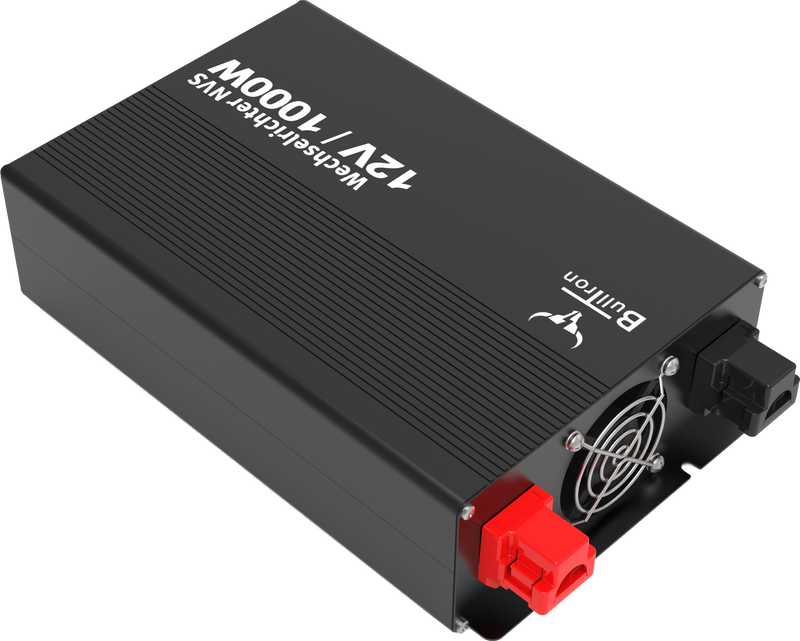 BullTron Växelriktare NVS 12v/ 230V|1000W inkl. fjärrkontroll
