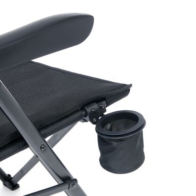 Campingstol Justy XL – hopfällbar med hög rygg & Air Mesh-komfort