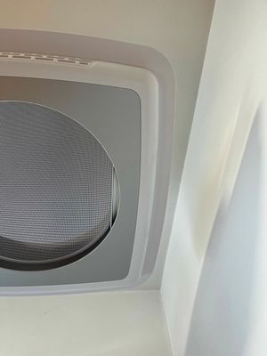 Täckram 505 × 505 × 3 mm – professionellt avslut runt Super Fan