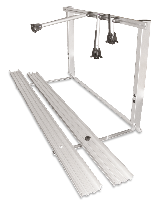 Fold-M Hopfällbar Mopedhållare | för Garagevägg/Golv Max 150 kg