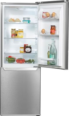 Kylskåp 175 L med frysfack – 142×49,5×56 cm