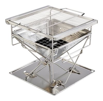KATLA GRILL MEDIUM – portabel grill & eldstad i rostfritt stål