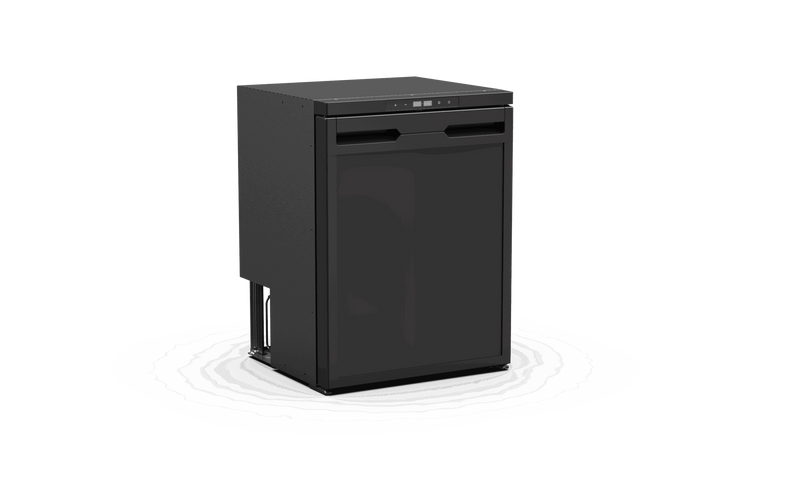 Kompressorkyl med frysfack – 65 L, 12/24 V | 63×43×47 cm