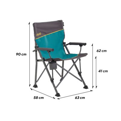 Roxy hopfällbar stol – lätt, ergonomisk & stark upp till 120 kg